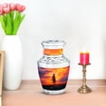 thumbnail image 7 of JAGASY Firefighter Funeral Urns for Ashes Keepsake, Orange Small Urn for Ashes Adult Male, Orange Clouds Decorative Urns for Daughter, Mini Memorial Cremation Urn for Son, (3 Inch), 7 of 7