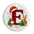 thumbnail image 2 of Adornos Navideños Acrílicos de 26 Letras | Decoraciones Colgantes Navideñas Personalizadas | Colgantes Del Alfabeto Ligeros y Duraderos | Decoración Navideña para El Hogar y La Oficina | Corona para, 2 of 6