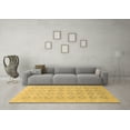 thumbnail image 3 of Ahgly Company Indoor Square Oriental Brown Traditional Area Rugs, 5' Square, 3 of 4