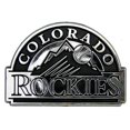 thumbnail image 2 of Emblème Auto Colorado Rockies Argent Chrome Commande Spéciale, 2 of 3