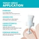 thumbnail image 3 of Crema de estiramiento facial Instantly Ageless Antienvejecimiento, 5 frascos, 3 of 6