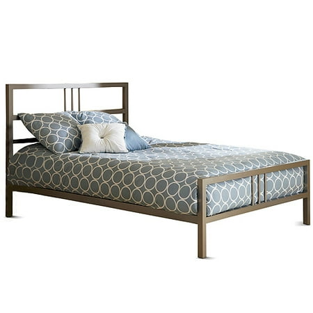 Plaza Platform Bed - King, Champagne