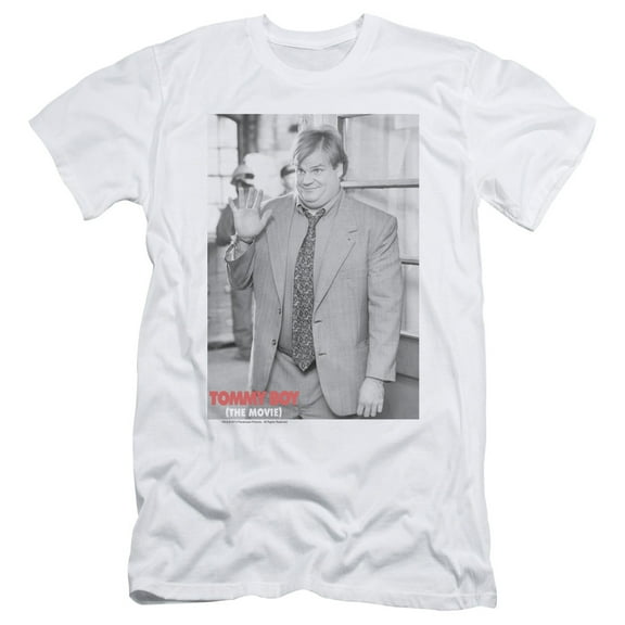 Tommy Boy Square Adult 30/1 T-Shirt White
