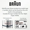 thumbnail image 2 of Braun - Replacement Wall Charger for Braun Shavers Series 1 3 5 7 9 - Part-No.: 81719643 - Type/Tipo 492-5214/492-5217 - 12V 400mA Wall Power Adapter (Type 492-5214, Black), 2 of 5