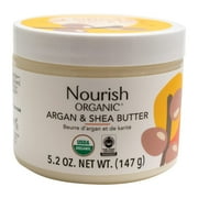 Nourish Organic Rejuvenating Argan Butter Fair Trade 5.2 oz