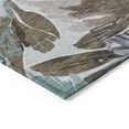 thumbnail image 4 of Addison Rugs Chantille Indoor/Outdoor Transitional Floral Taupe Washable Rectangle Rug, 10' x 14', 4 of 6