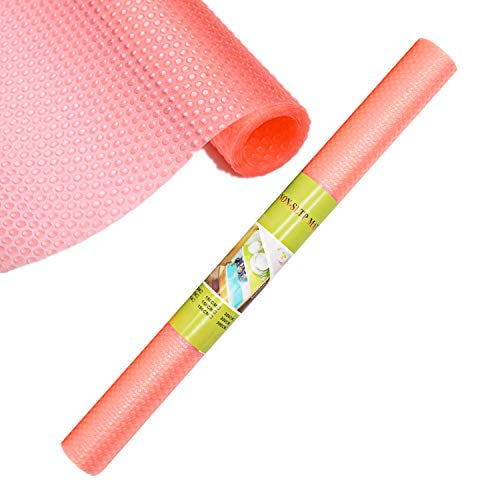 Hitytech Shelf Liner Eva Shelf Liners Can Be Cut Refrigerator Mats Fridge Cushion Liner Non Adhesive Cupboard Liners Non Slip Cabinet Drawer Table Liners 59 X 17 3 4 In Pink Walmart Com Walmart Com