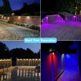 thumbnail image 3 of Luces solares Bridika para vallas, impermeables, de color blanco cálido, 3 of 6