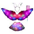 thumbnail image 1 of Txlixc Traje de mariposa para niñas y niños Txlixc moda, 1 of 8