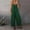 Green, variant on Idoravan Jumpsuit for Women Women Summer European and American Sling Solid Pocket Casual Jumpsuit