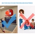 thumbnail image 4 of Fiudx Tablero de Baloncesto Móvil con Ventosa, Fácil Instalación, Ideal para Hacer Ejercicio En Interiores, Ideal para Jóvenes, Material Abs, Incluye Juego Completo., 4 of 7