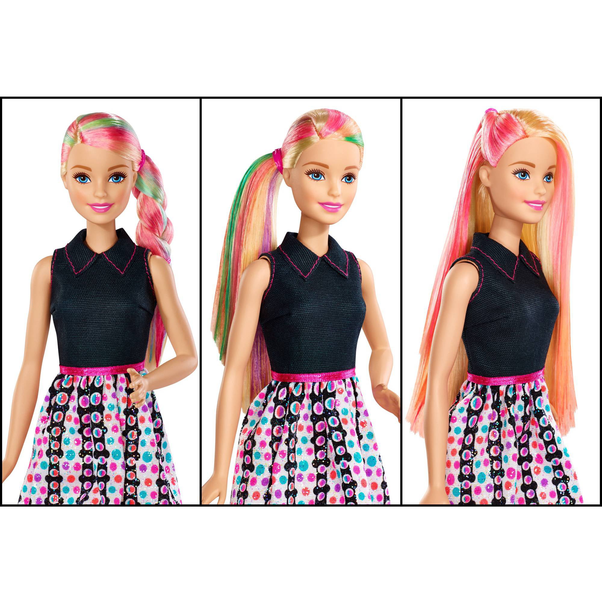 barbie mix and colour