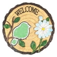 thumbnail image 3 of Northlight Set of 2 Welcome Birds Outdoor Floral Garden Stones 11", 3 of 6