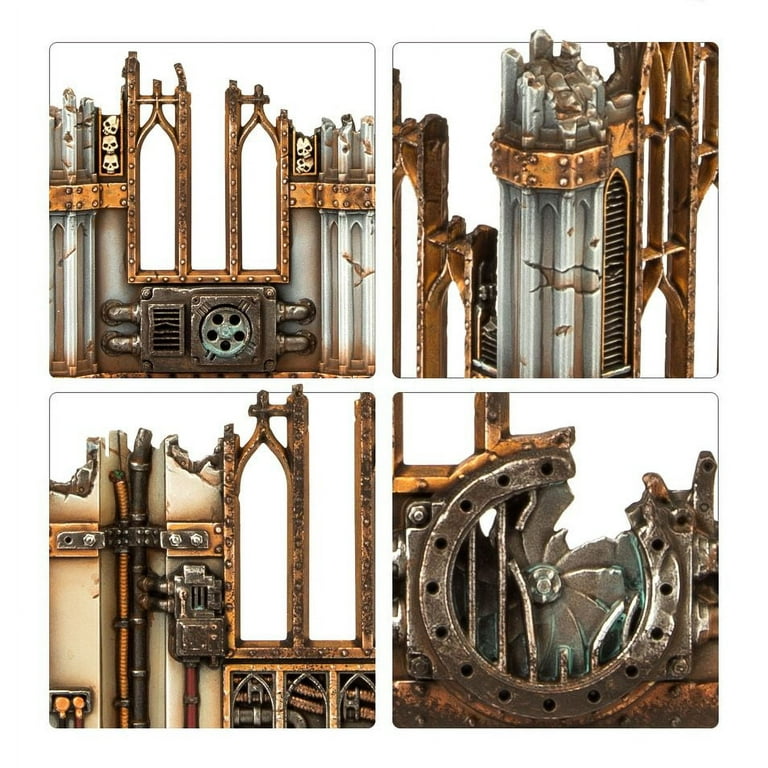 Warhammer 40k Sector Imperialis 25mm80枚 Warhammer 40k Imperial Sector Imperialis Terrain BASILICANUM
