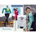 thumbnail image 6 of Women's Athletic Apparel UPF 50+ Long Sleeve Shirts - Quick Dry Moisture Wicking Workout Tops for Running, Hiking & Outdoor Sports 2XL, 6 of 6