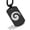 Black, variant on Stainless Steel Koru (Spiral) Maori Symbol Dog Tag Pendant Necklace