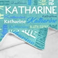 thumbnail image 4 of Personalized Blankets with Name Custom Blanket for Adult Kids Baby Customized Blanket Monogrammed Blankets Gifts for Women Men Girls Boys, 4 of 6