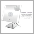 thumbnail image 4 of Conair LED Lighted Social-Media Makeup Mirror, 1x/10x Magnification Free Standing With Phone-Holder, BE04SM, 4 of 11