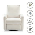 thumbnail image 4 of DaVinci Penny Recliner and Swivel Glider, Performance Cream Eco Weave | Water Repellent & Stain Resistant, 4 of 8