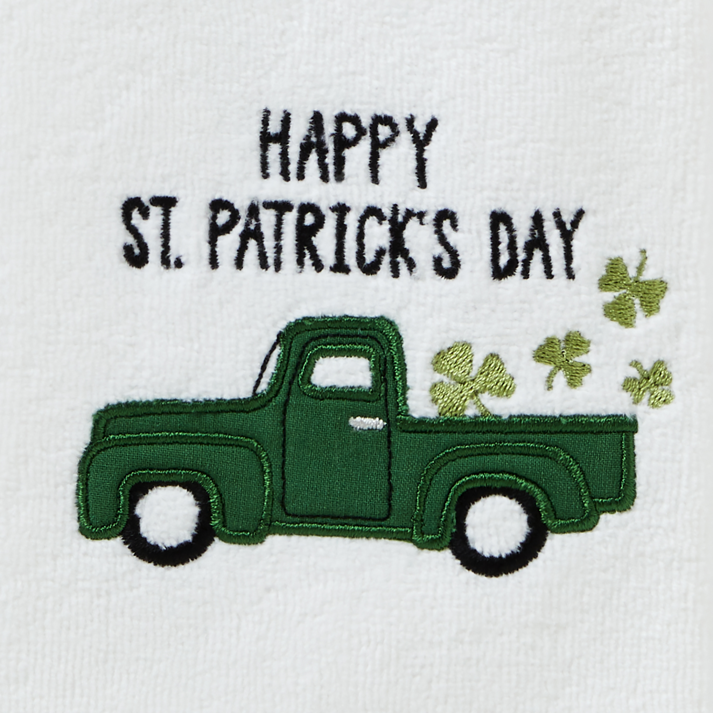 SKL Home St Patrick's Day Hand Towel (2-Pack), White