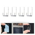 thumbnail image 4 of 12Pcs Vinyl Record Shelf Wall Mounted Clear Acrylic Album Record Holder Rack, 4 of 6