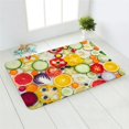 thumbnail image 6 of Home Floor Mat Fruits Printed Kitchen Rug Door Mats Kitchen Carpets Anti-Slip Welcome Indoor Doormat Carpet for Living Room, 6 of 6