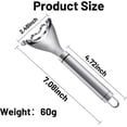thumbnail image 4 of 2PCS Magic Corn Cutter Peeler, Corn Stripper Cob Stripper Tool,Premium Stainless Steel Corn Thresher Cob Remover tool, 4 of 4