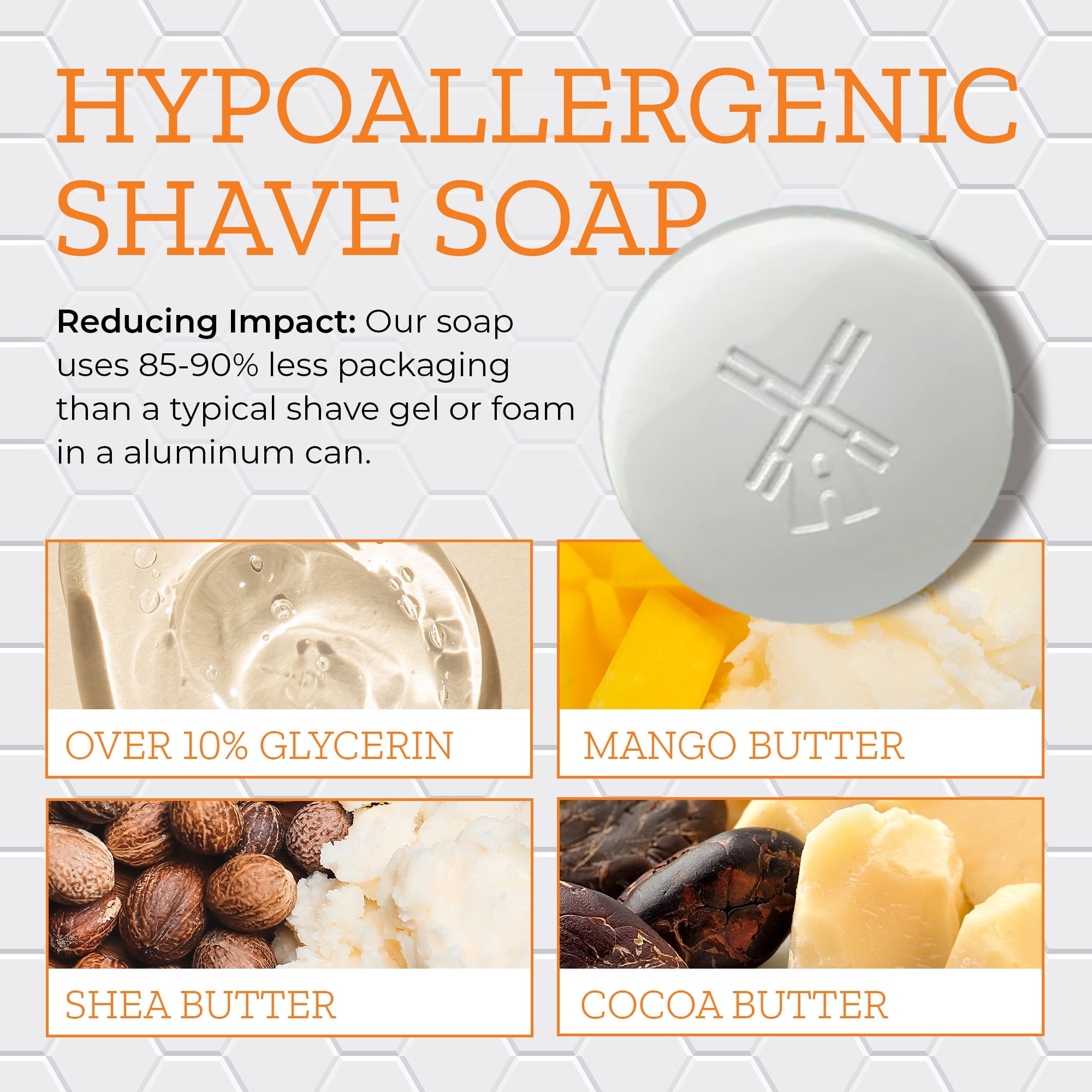 Van Der Hagen Men's Boar Shave Set with Soap, Brush, Mug and