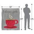 thumbnail image 5 of Gilmore Girls Coffee Cup Logo Silky Touch Super Soft Throw Blanket 50' x 60', 5 of 6