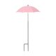 thumbnail image 1 of Sombrilla para plantas, sombrilla protectora para plantas, decoración de jardín, sombra multiusos para jardín. Rosa, 1 of 9