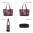 thumbnail image 6 of FORMRS Canvas Laptop Tote Bag for Women with 15.6" Computer Compartments Shoulder Handbag, Serene Floral Pattern, 6 of 7