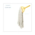 thumbnail image 5 of Boardwalk BWK2032CEA Cotton Cut-End Wet Mop Head - Size 32, White, 5 of 5