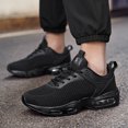 thumbnail image 5 of Men's Breathable Mesh Air Cushion Running Shoes, Lightweight Lace-Up Athletic Sneakers, Shock Absorbing Comfortable Footwear for Gym, Walking, and Daily Activities, 5 of 10