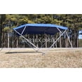 thumbnail image 2 of New Royal Blue Vortex 4 Bow Bimini Top 8' Long, 67-72" Wide, 54" High, Complete Kit, Frame, Canopy, and Hardware (FAST SHIPPING - 1 TO 4 BUSINESS DAY DELIVERY), 2 of 5