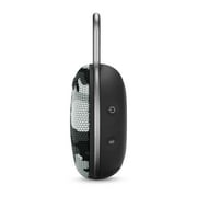 Open Box JBL Clip 3 Portable Bluetooth Speaker with Speakerphone, Black Camo, JBLCLIP3BCAMOAM-B