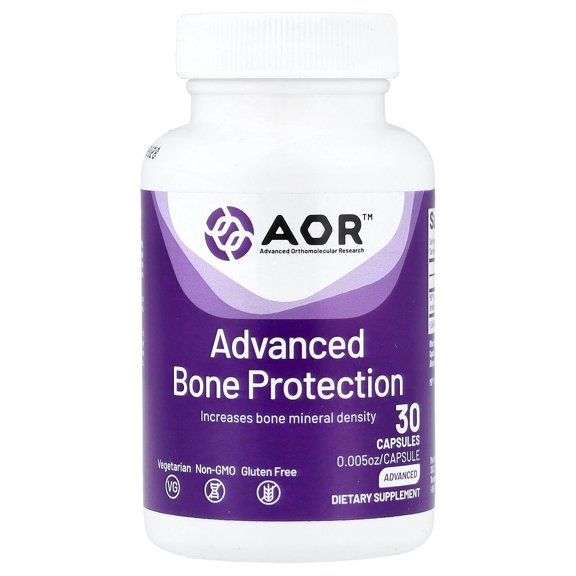 Advanced Orthomolecular Research AOR Advanced Bone Protection, 30 Capsules (40 mg per Capsule)