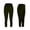 Army Green, variant on Girls Yoga Capris Elastic Waist Casual Summer Breathable with Pockets 2-12 Y