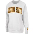 thumbnail image 2 of Women's Colosseum White Arizona State Sun Devils Campanile Pullover Sweatshirt, 2 of 3