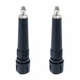 thumbnail image 3 of Trekking Pole Tips with Rubber Material for Outdoor Use Black Color 2 Pcs Fits Hard Rocks, 3 of 8