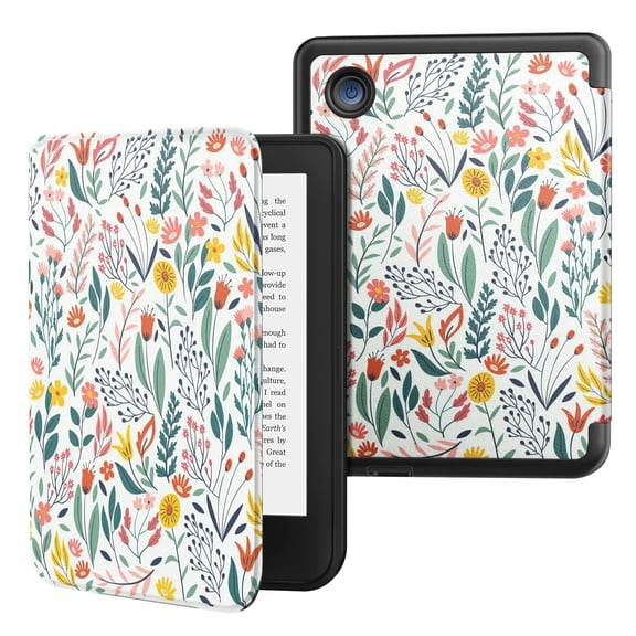 Funda MoKo para Kobo Clara BW/Clara Colour/Clara 2E 6 flores
