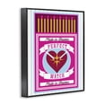 thumbnail image 2 of Stupell Industries Traditional Perfect Match Made In Heaven Black Framed Giclee Art, 24 x 30, by Lil' Rue, 2 of 8