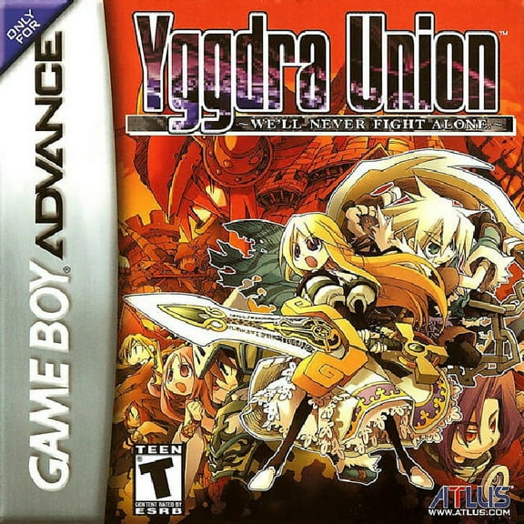 Restored Yggdra Union: We'll Never Fight Alone (Nintendo GameBoy Advance, 2006) RPG Game (Refurbished)