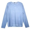 thumbnail image 1 of Patrick Assaraf Chemise Bleue à Manches Longues pour Hommes - m, 1 of 2