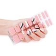 thumbnail image 1 of 20pcs/pack Nail Wraps Women Nail Polish Strips Solid Color Fingernail Stickers, 1 of 5