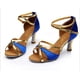 thumbnail image 5 of zapatos de baile latino a la moda para mujeres y niñas, zapatos de baile de salón Tango Salsa para damas, Sandalias de tacón alto de fondo suave 5/7, 5 of 5