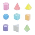 thumbnail image 4 of Formas geométricas 3D,Bloques de formas geométricas,Juguetes Montessori,Formas multicolores,Juego de bloques de formas geométricas para niños a partir 9 geometrías, 4 of 8