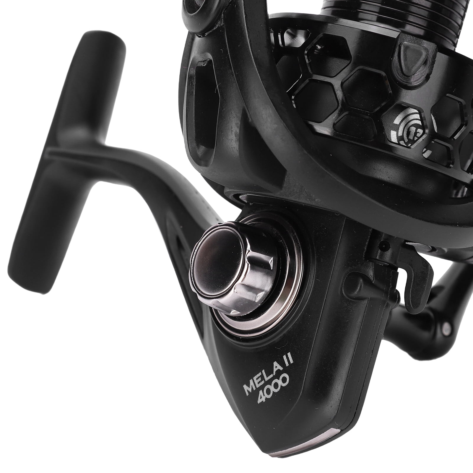 Nieyigj MELA4000 Spinning Reel 13+1 Bearings 5.0:1 Gear Ratio Left Right Interchangeable Fishing Wheel, Black