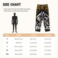 thumbnail image 4 of Lsque Not All Those Who Wander Are Lost 1 Print Women's Pajama Pants, Lounge Pant - Comfortable Home Wear,Elastic Waistband, Stylish Design-Large, 4 of 9