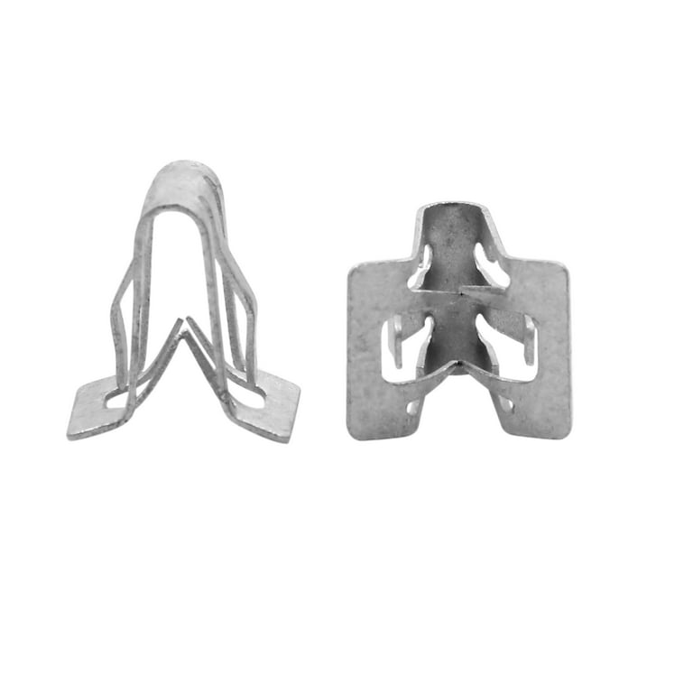 10 Pcs Car Console Dash Dashboard Trim Metal Retainer Clips For - Foto 12