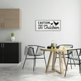 thumbnail image 2 of Stupell Indtries Caution Free Range Children Sign Family Farm Birds,30 x 13,Design by Daphne Polselli, 2 of 7